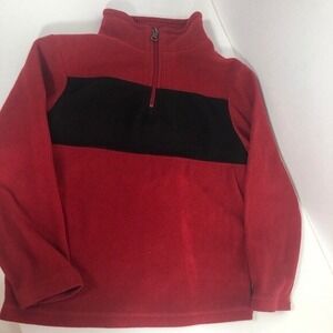 Children's Place Boys 3/4 Zip‎ Fleece Pullover Small
